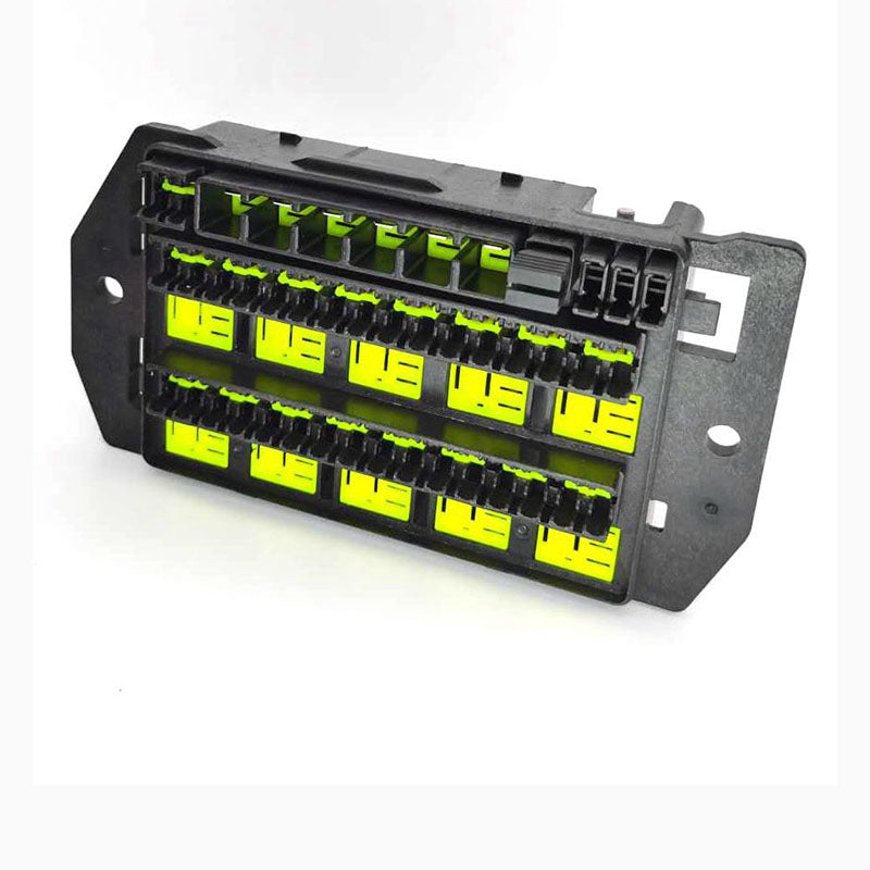 12V24VRelay Fuse Block With 10Pack 5Pin 30A Relays Slots 40 ATC/ATO Fuse Circuit Control Relay System Box 12 Volt Fuse Block On/Off Switch Panel for Car SUV Truck