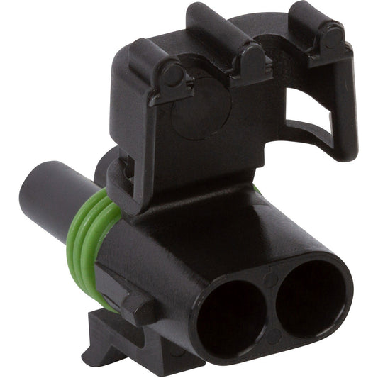 12015792 - Delphi Weather Pack 2 Way Black Sealed Female Connector