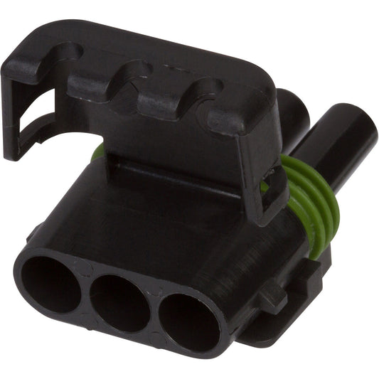 12020829 - Delphi Weather Pack 3 Way Black Sealed Female Connector