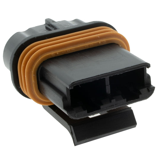 12033769 - Delphi Metri-Pack 630 Black 2 Way Sealed Female ATO Fuse Connector