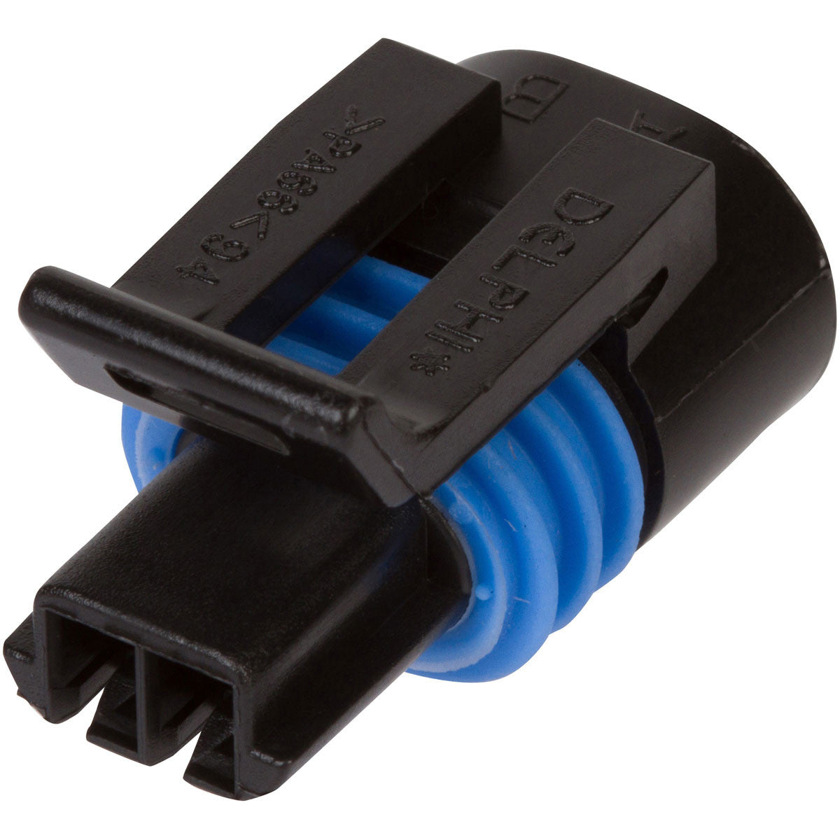 12162193 - Delphi Metri-Pack 150.2 Black 2 Way Sealed Female Temperature Sensor Connector