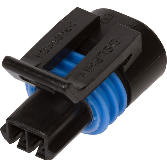 12162194 - Delphi Metri-Pack 150.2 Black 2 Way Sealed Female Temperature Sensor Connector