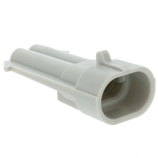 12162343 - Delphi Metri-Pack 150 2 Way Gray Sealed Male Connector