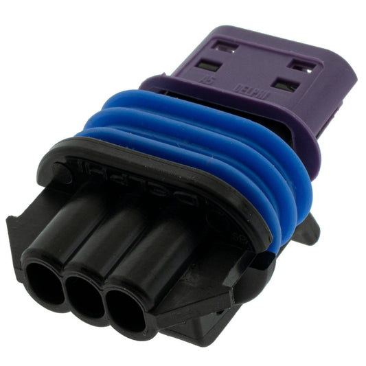 15491547 (15336029) - Delphi GT 150 3 Way Sealed Pull-to-Seat Replacement Female Connector