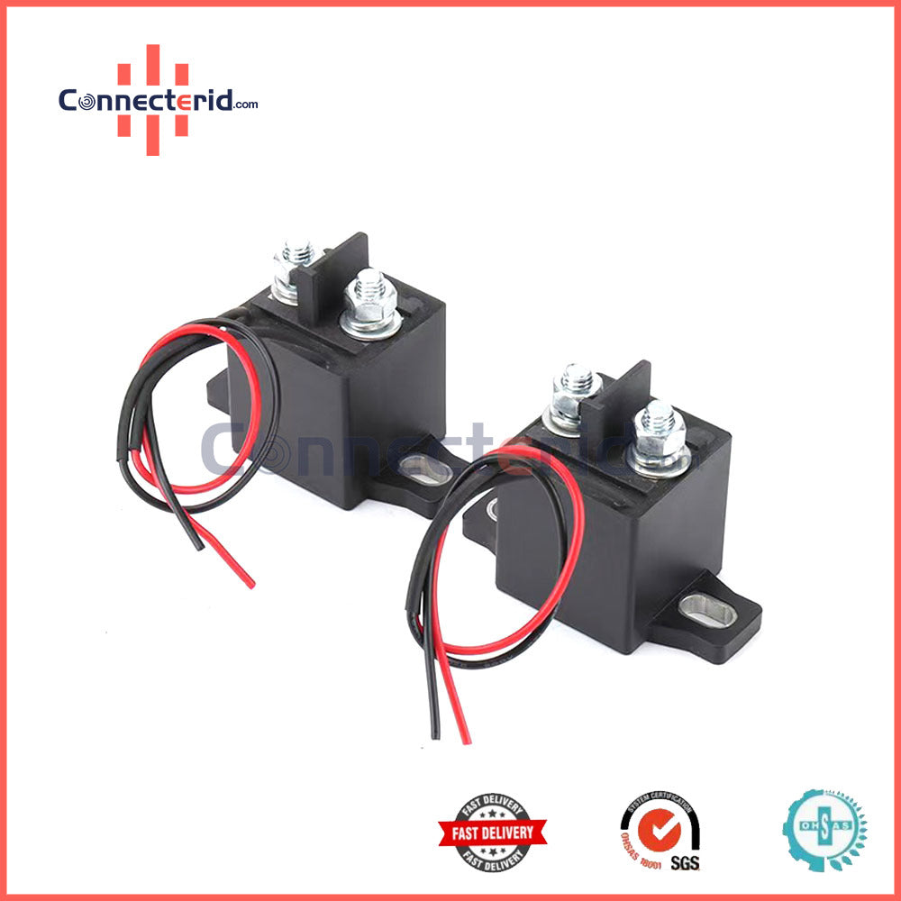 150A Strong Magnetic arc extinguishing Automotive DC high Voltage electromagnetic Relay DC12V24V48V60V72V Motor Load 150A contac(E150-36V)