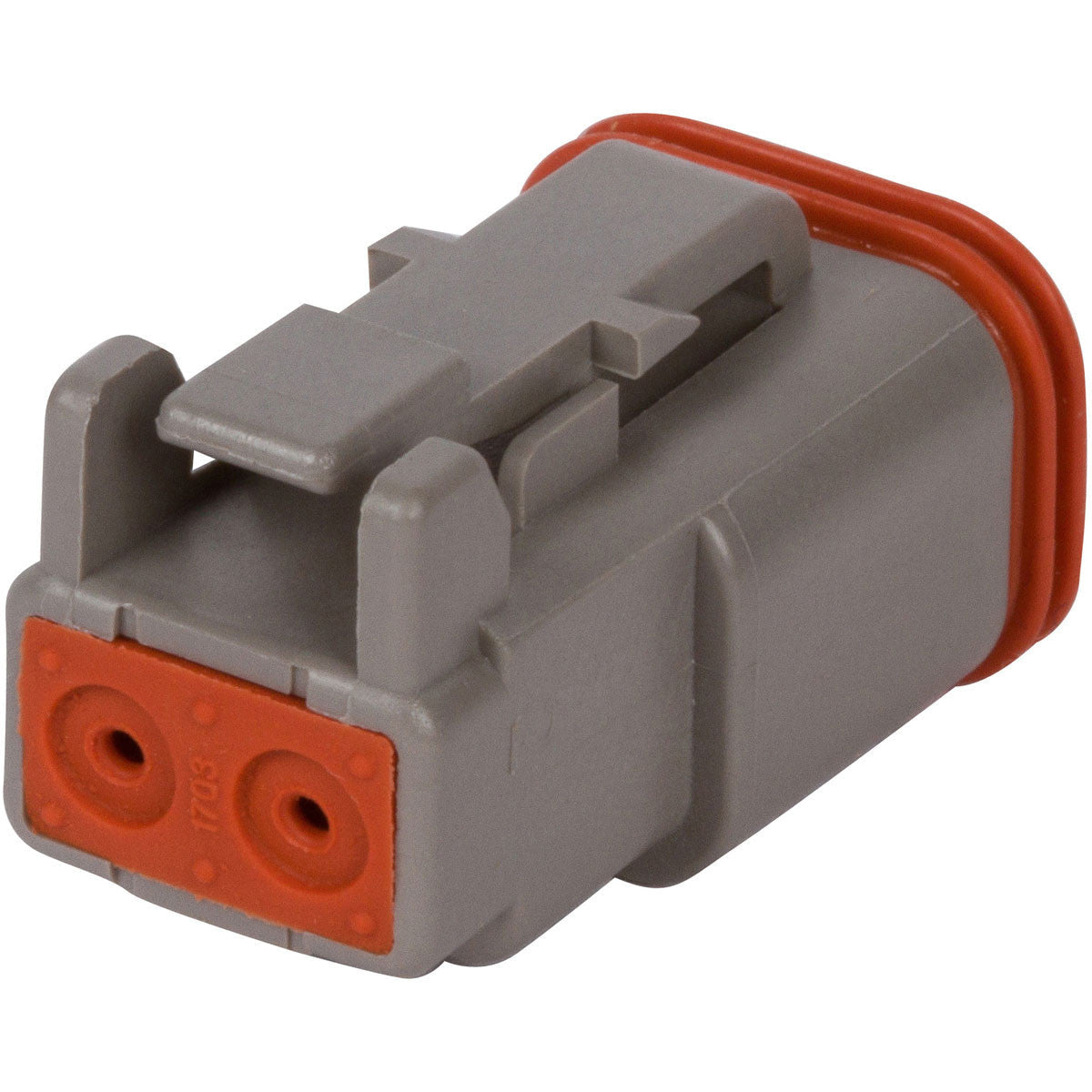 DT06-2S - DEUTSCH DT 2 Way Gray Plug Connector