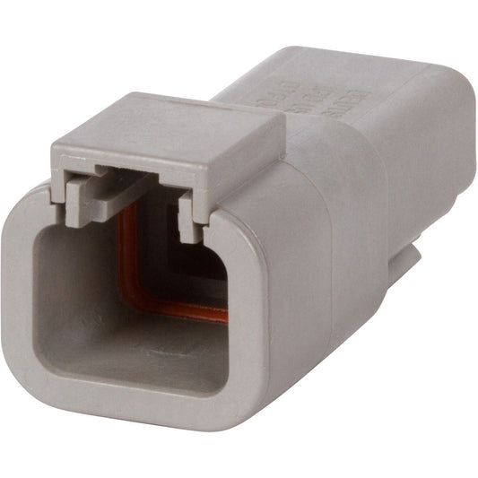 DTP04-2P - DEUTSCH DTP 2 Way Gray Receptacle Connector