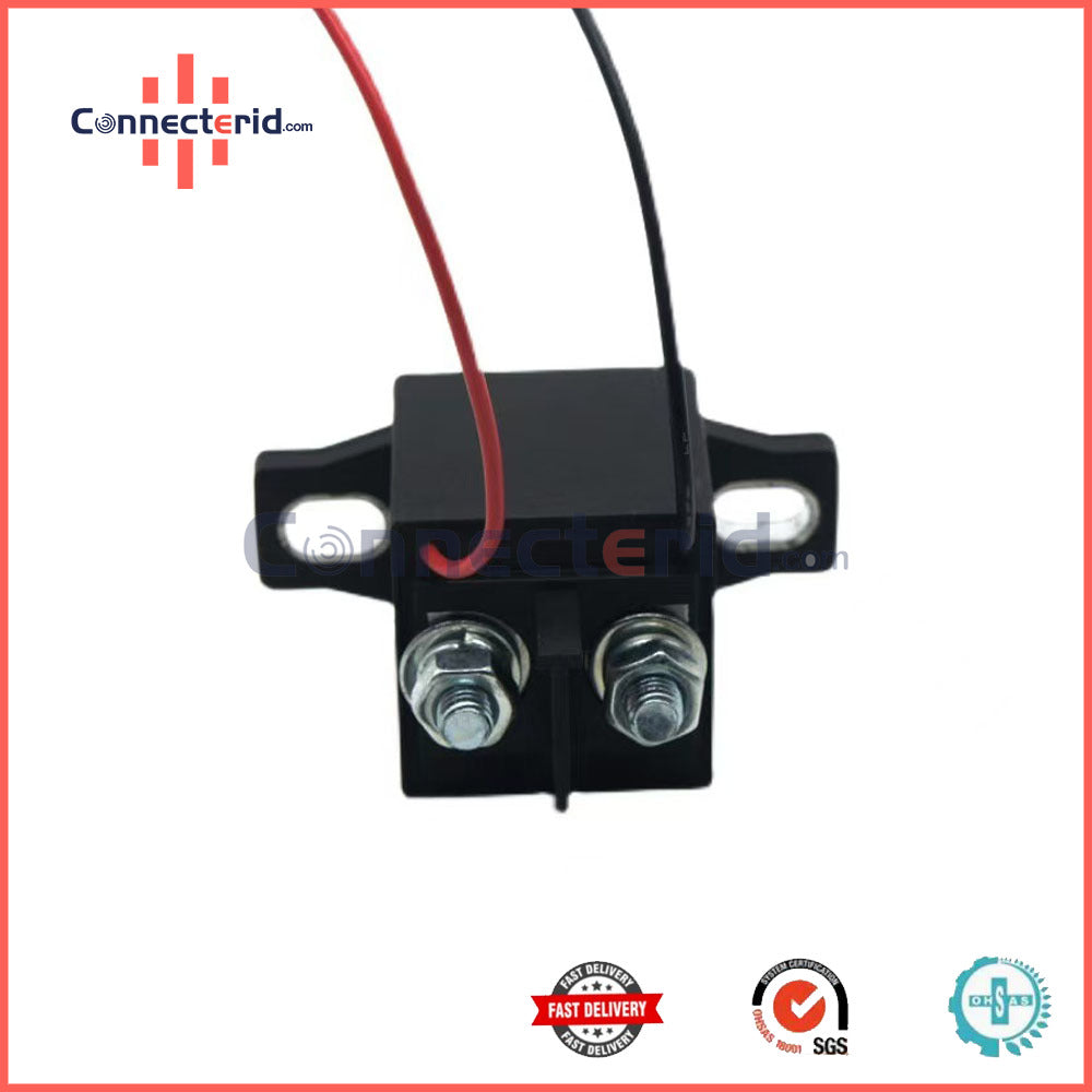 150A Strong Magnetic arc extinguishing Automotive DC high Voltage electromagnetic Relay DC12V24V48V60V72V Motor Load 150A contac(E150-36V)