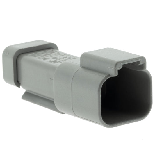 DT04-2P-E003 - DEUTSCH DT 2 Way Gray Receptacle Connector with End Cap