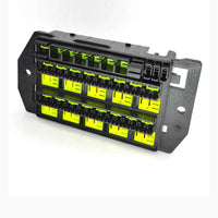 12V24VRelay Fuse Block With 10Pack 5Pin 30A Relays Slots 40 ATC/ATO Fuse Circuit Control Relay System Box 12 Volt Fuse Block  On/Off Switch Panel for Car SUV Truck