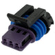 15491547 (15336029) - Delphi GT 150 3 Way Sealed Pull-to-Seat Replacement Female Connector