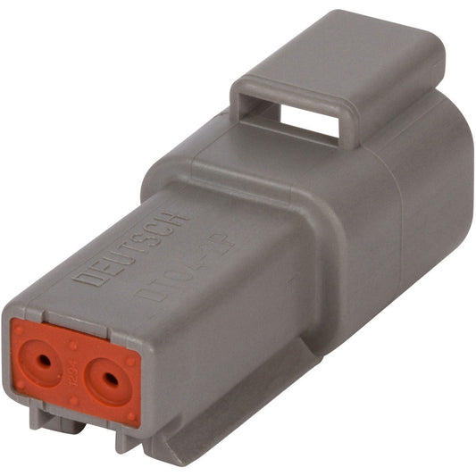 DT04-2P - DEUTSCH DT 2 Way Gray Receptacle Connector