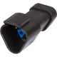 DT04-3P-EP10 - DEUTSCH DT 3 Way Black J1939 Terminating Receptacle Connector with 120 Ohm Resistor