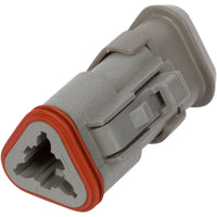 DT06-3S-E008 - DEUTSCH DT 3 Way Gray Plug Connector with Shrink Boot Modification
