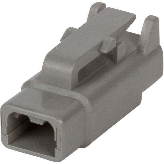 DTM06-2S - DEUTSCH DTM 2 Way Gray Plug Connector